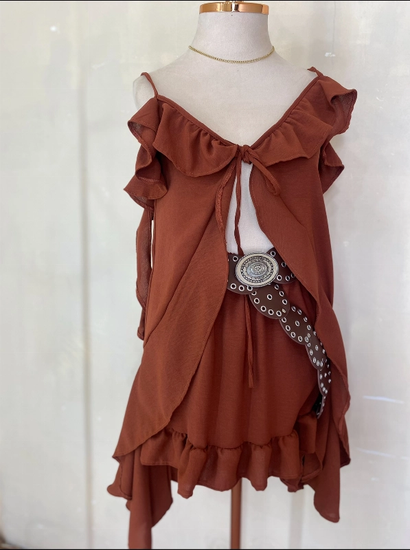 Conjunto babado