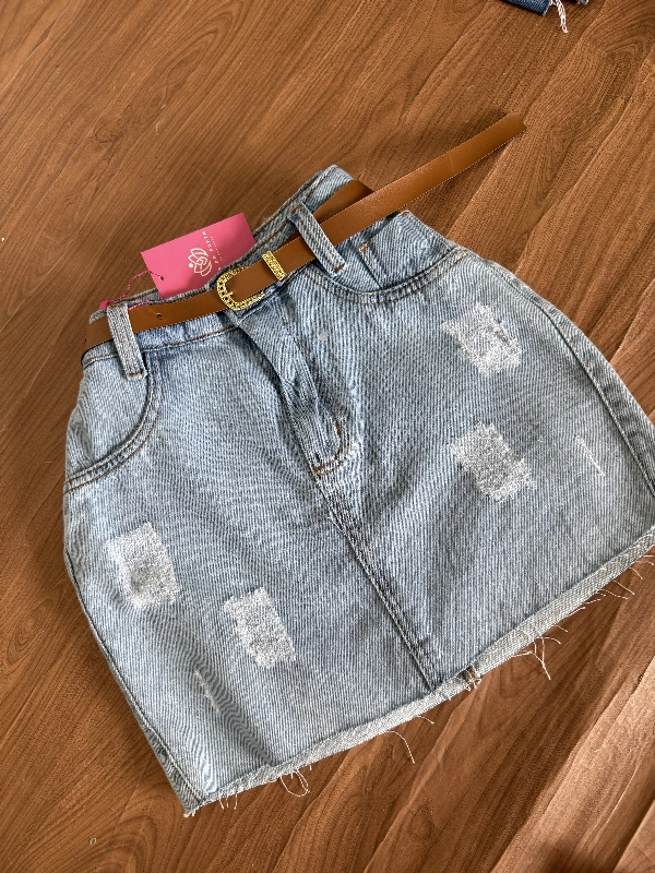 Saia jeans
