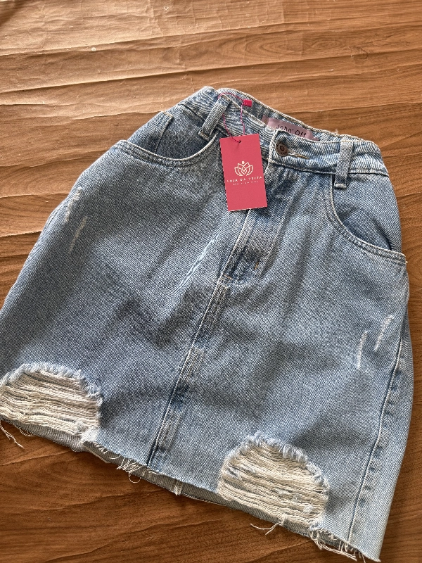 Saia jeans