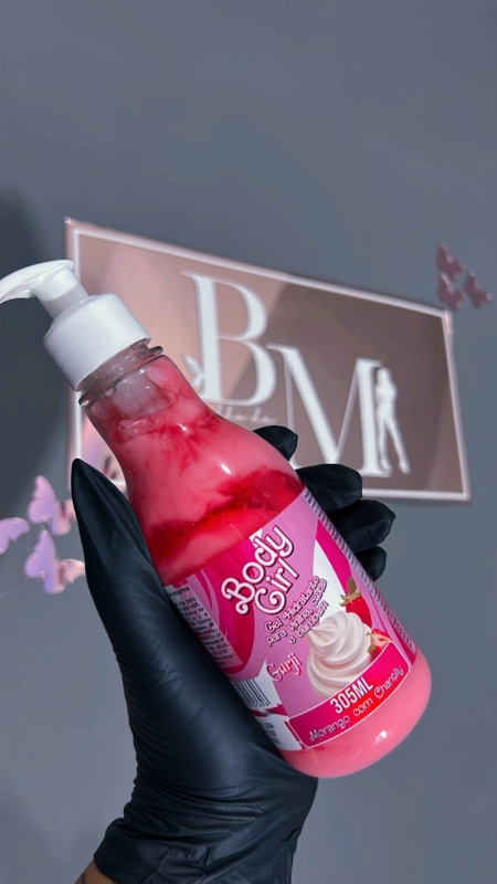 Body Girl - Morango com chantilly