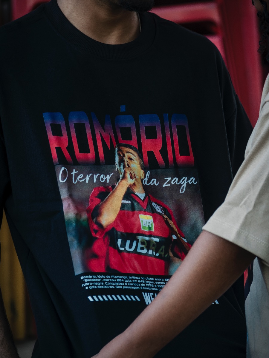 Camisa Oversized Romário – “O Terror da Zaga” (2)