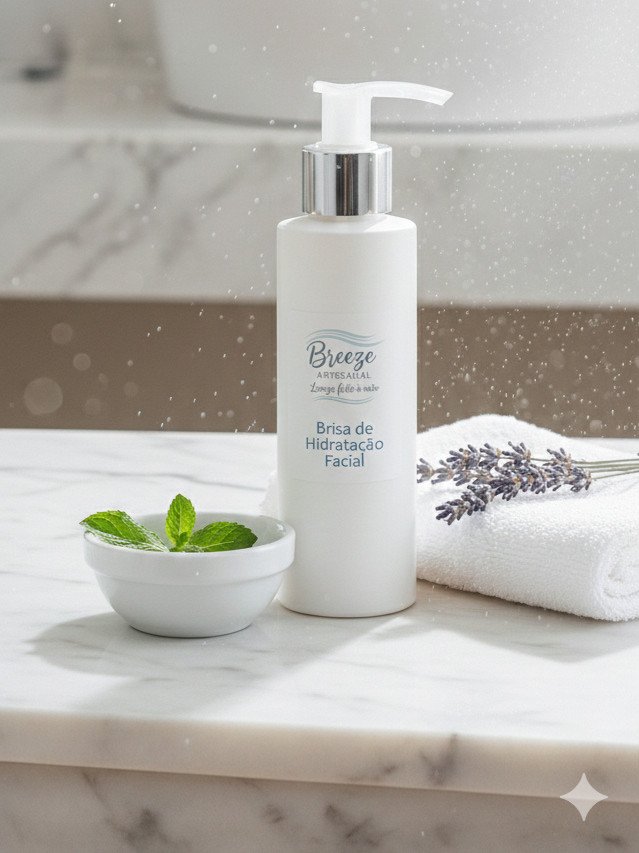 Frasco Brisa de Hidratação Facial